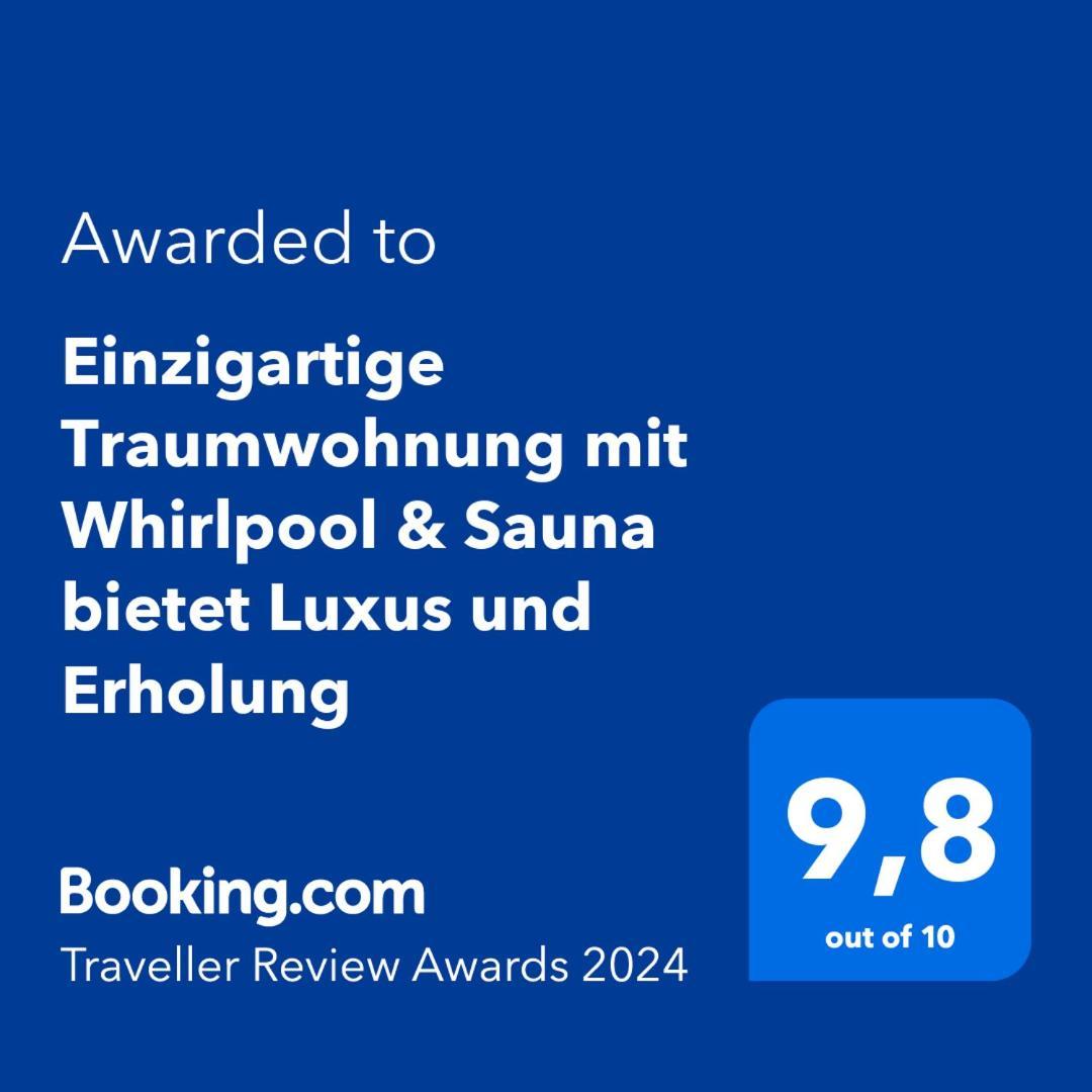 Einzigartige Traumwohnung Mit Whirlpool & Sauna Bietet Luxus Und Erholung Neuheilenbach Kültér fotó